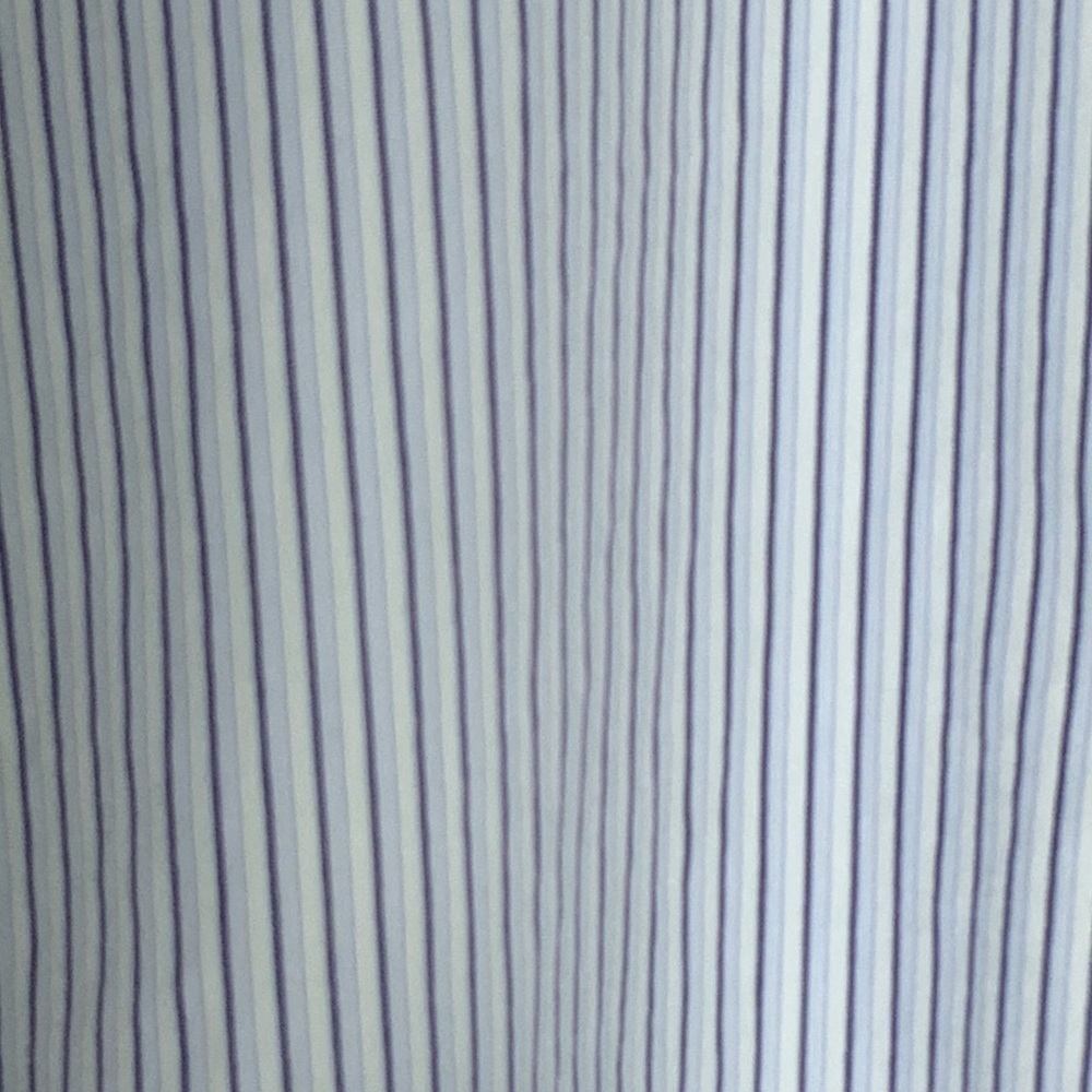 J. Crew Mens Shirt Long Sleeve Button Up Dressy Casual Preppy Pinstripe Blue XL - Picture 5 of 13